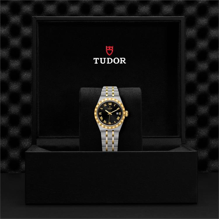 Tudor Royal 28mm. Black Dial. Roman Numerals_3