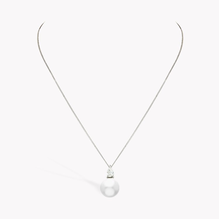 South Sea Pearl and Diamond Pendant 11mm - 12mm_2