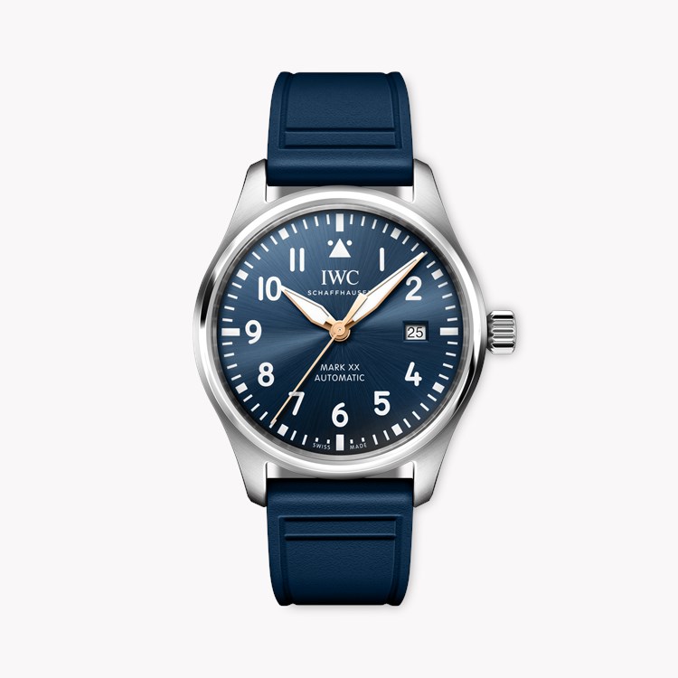IWC Pilot's Mark XX Le Petit Prince 40mm, Blue Dial, Arabic Numerals_1