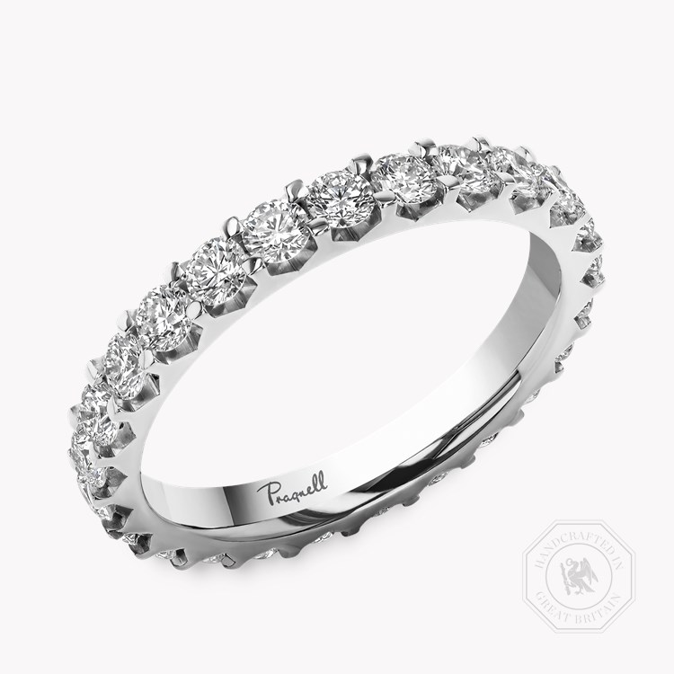 Classic 1.40ct Diamond Eternity Ring Brilliant cut, Claw set_1
