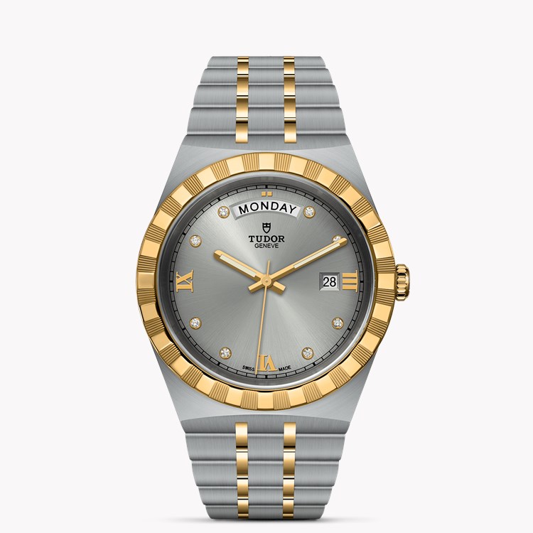 Tudor Royal 41mm. Silver Dial. Diamond Numerals_1