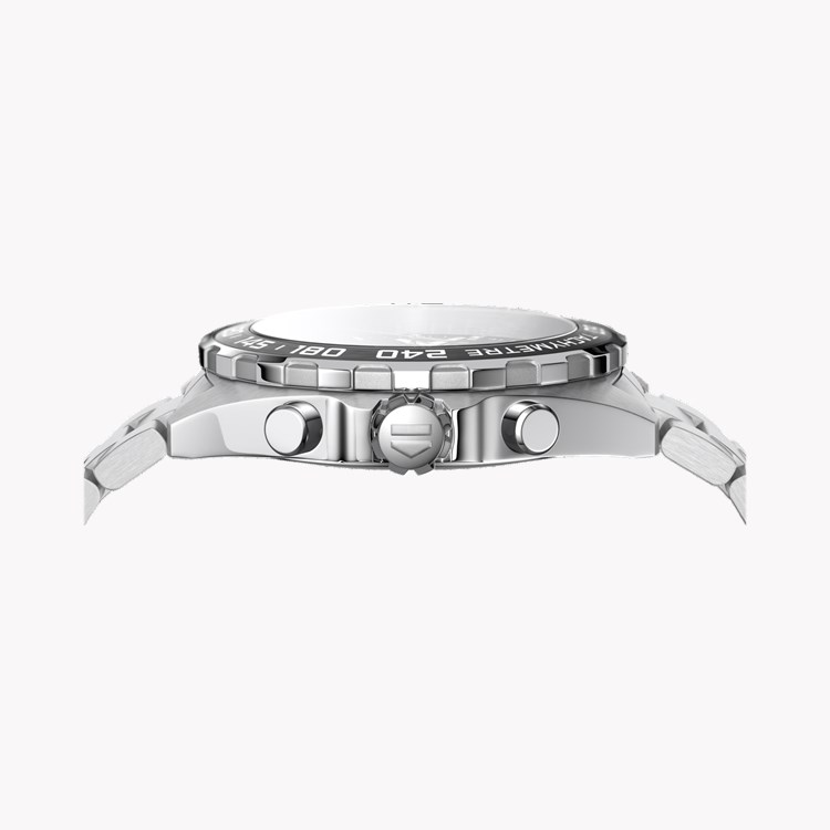 Tag Heuer Formula 1 Chronograph 43mm, Black Dial, Baton Numerals_3