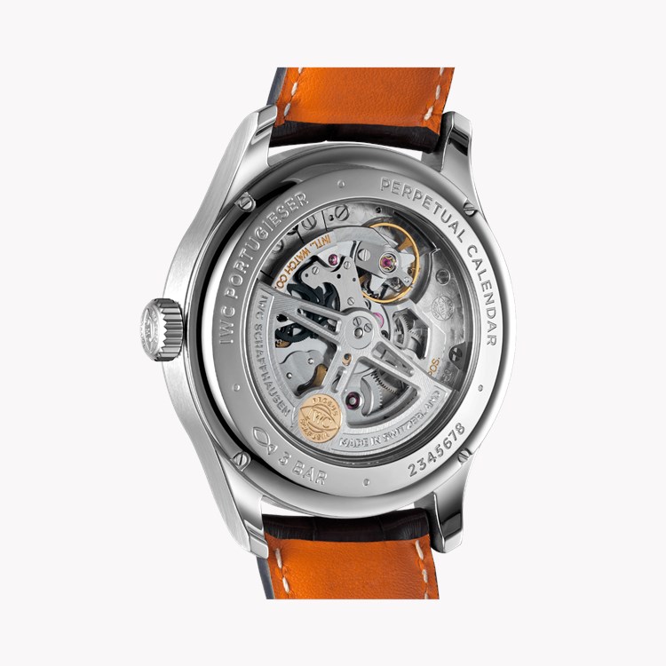 IWC Portugieser Perpetual Calendar 42 42.4mm, Silver Dial, Arabic Numerals_2