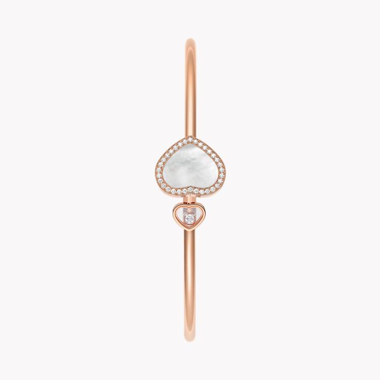 Chopard Happy Hearts Mother of Pearl and Diamond Bangle _2