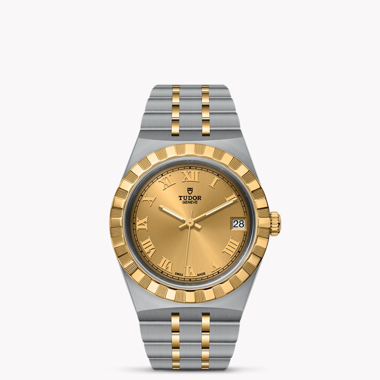 Tudor Royal 34mm. Champagne Dial. Roman Numerals_1