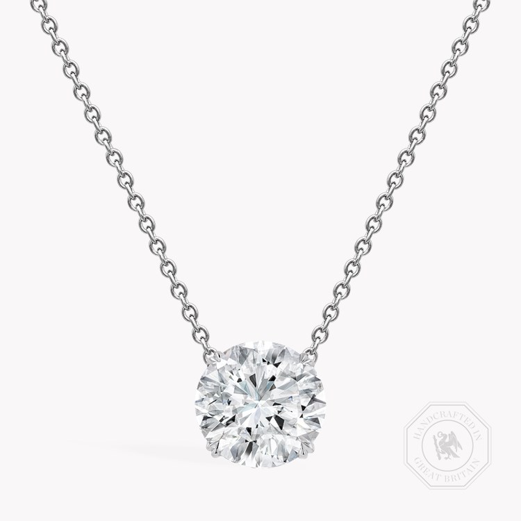 Windsor 3.02ct Diamond Pendant Brilliant cut, Claw set_1