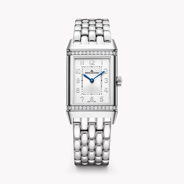 Jaeger-LeCoultre Reverso Classic Medium Duetto 40mm x 24mm, Silver Dial, Arabic/Baton Numerals_1
