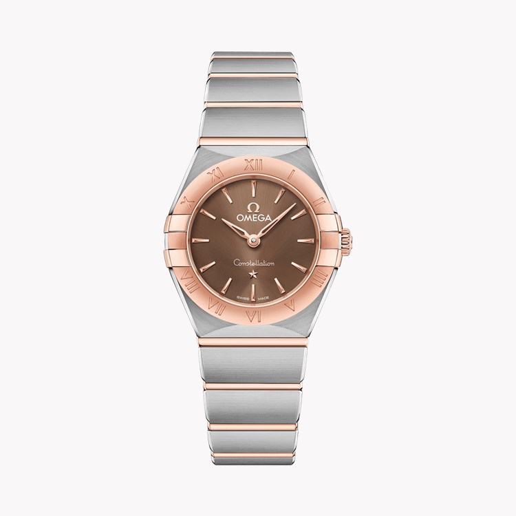 OMEGA Constellation  O13120256013001 25mm, Brown Dial, Baton Numerals_1