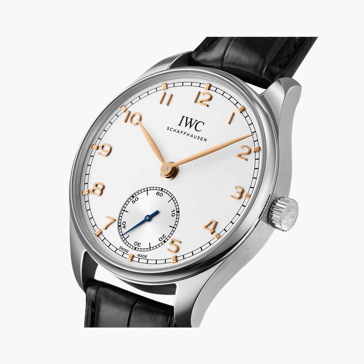 IWC Portugieser Automatic 40 40.4mm, Silver Dial, Arabic Numerals_3
