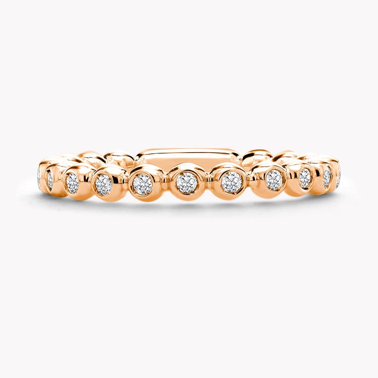Bohemia 0.29ct Diamond Ring Brilliant Cut, Rubover Set_2