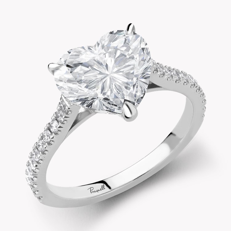 Aurora 3.22ct Heart-shaped Diamond Ring Heart Shape, Claw Set_1
