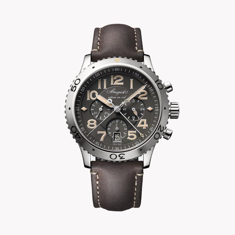 Breguet Watch XXI  3817ST/X2/3ZU 42mm, Grey Dial, Arabic Numerals_1