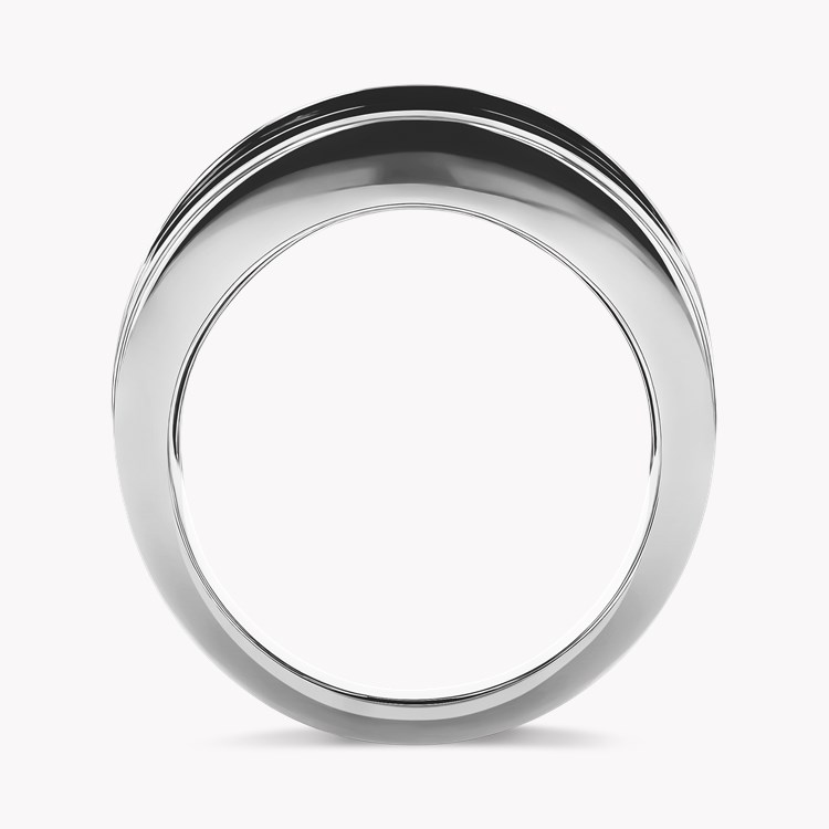 Manhattan 2.45ct Diamond Single Row Classic Ring Carré Cut, Channel Set_3