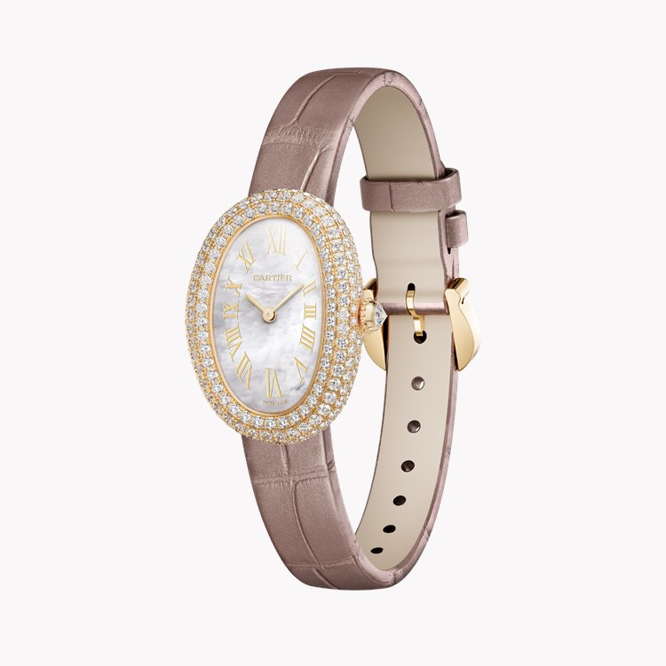 Cartier Baignoire de Cartier 23.1mm, Mother of Pearl Dial, Roman Numerals_2
