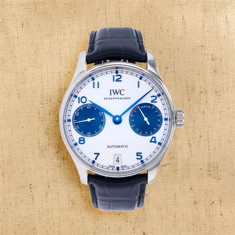 Pre-Owned IWC Portugieser Automatic 42.3mm, White Dial, Arabic Numerals_1
