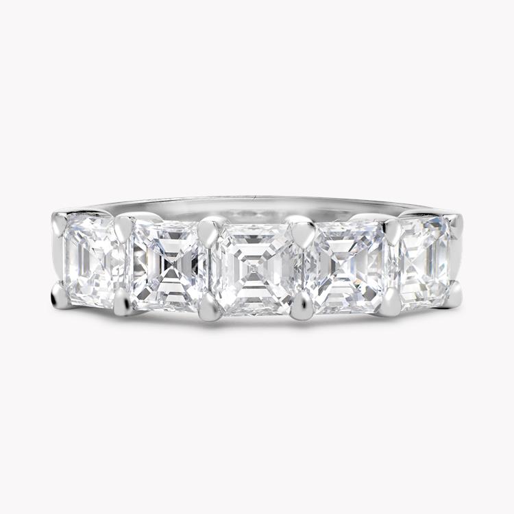 Asscher Cut Diamond Five-Stone Ring Asscher Cut, Five-Stone, Claw Set_2