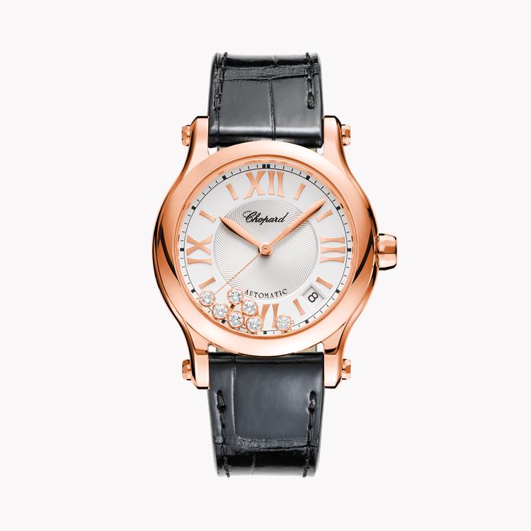 Chopard Happy Sport 36mm, Silver Dial, Roman Numerals_1