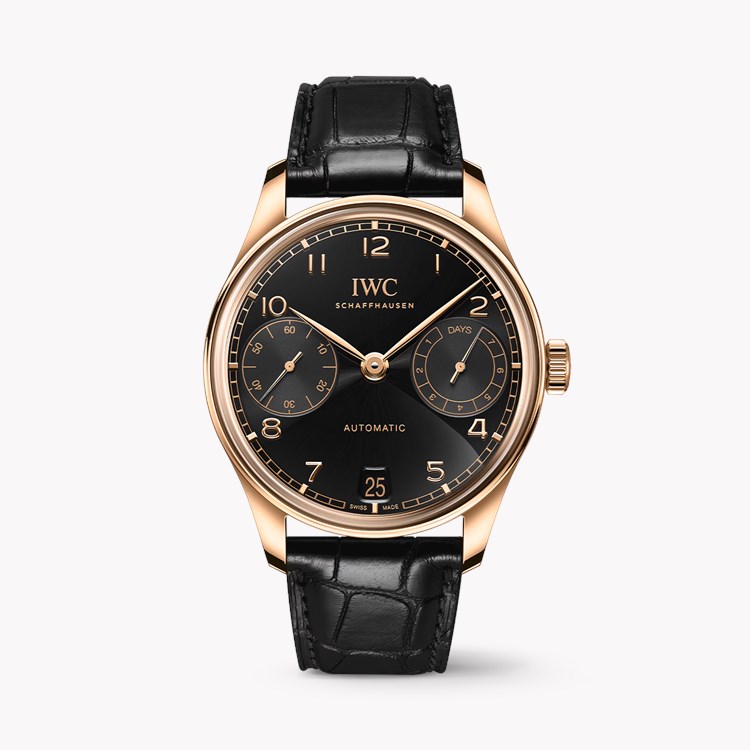 IWC Portugieser 42.4mm, Black Dial, Arabic Numerals_1