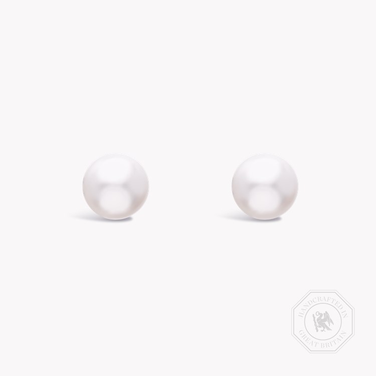 7.5 - 8mm Akoya Pearl Stud Earrings _1