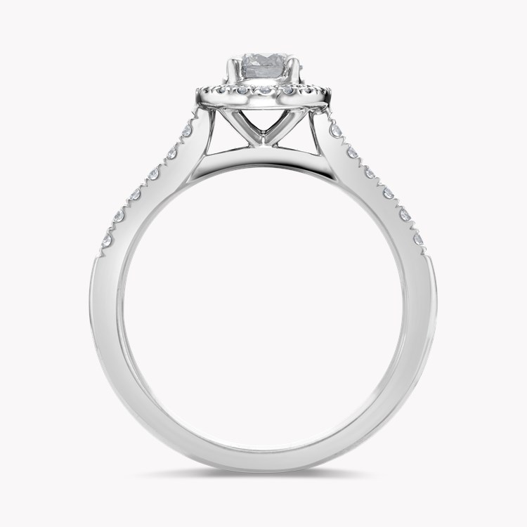 Celestial 0.39ct Fancy Light Grey Diamond Cluster Ring Brilliant cut, Claw set_3
