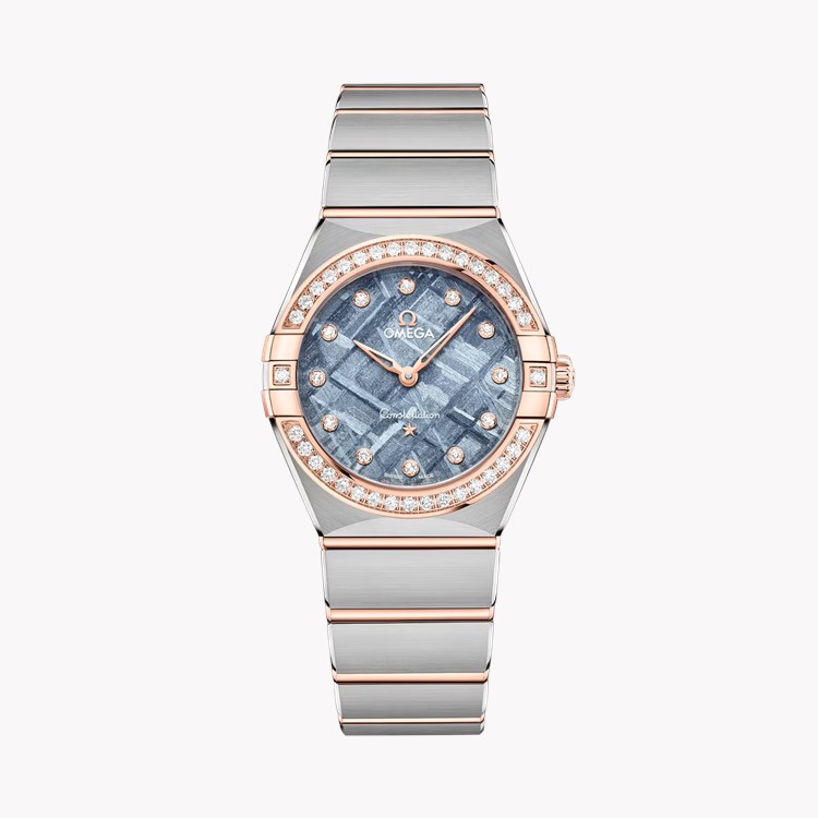 OMEGA Constellation O13125286099001 Watch - 28mm, Blue Meteorite 