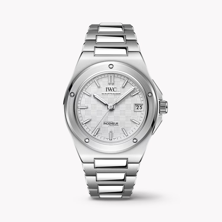 IWC Ingenieur 35mm, Silver Dial, Baton Numerals_1