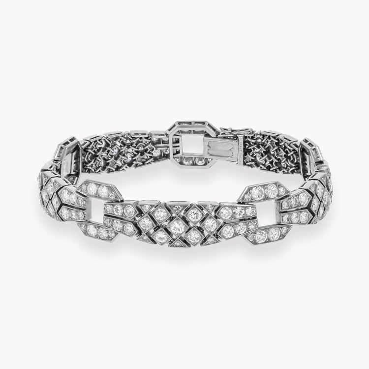 Janesich Old Brilliant Cut Diamond Bracelet Old Brilliant cut, Grain set_1