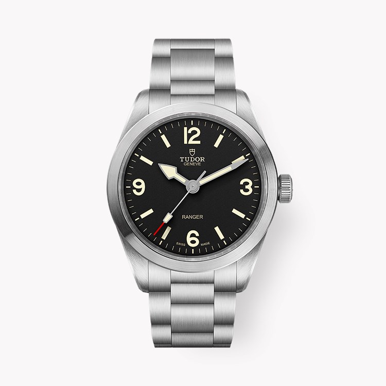 Tudor Ranger 39mm. Black Dial. Arabic and Baton Numerals_1