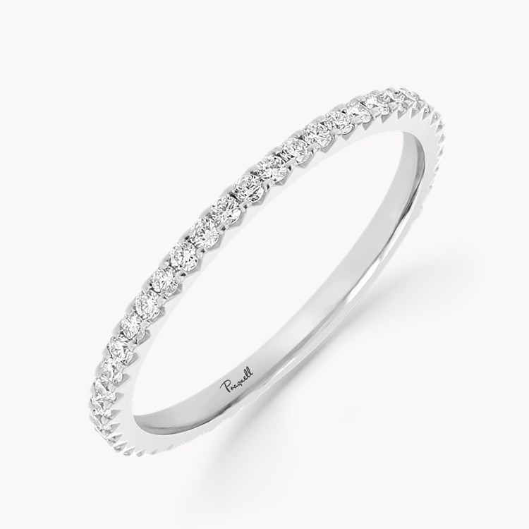Classic 0.38ct Diamond Eternity Ring Brilliant cut, Claw set_1