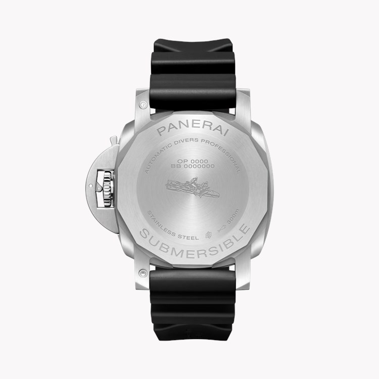 Panerai Submersible 42mm, White Dial, Dot Numerals_2