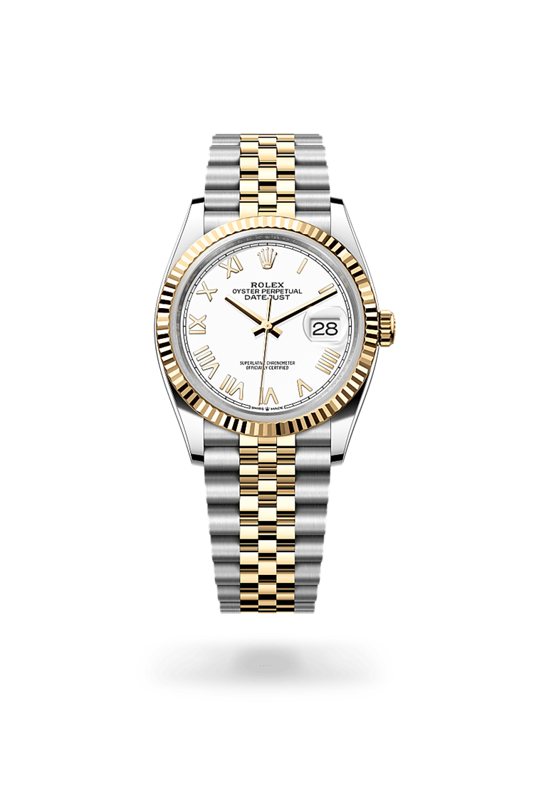 Datejust 36, Oyster, 36 mm, Oystersteel and yellow gold