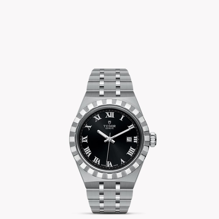 Tudor Royal 28mm. Black Dial. Roman Numerals_1