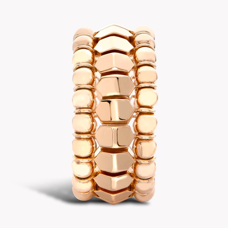 Bohemia Peaked Expandable Three Row Ring _4