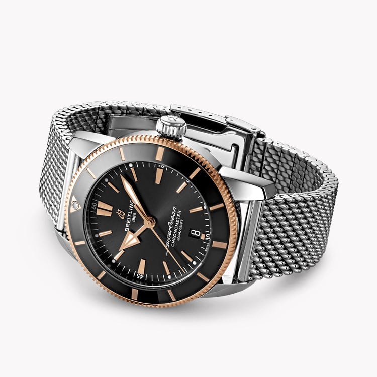 Breitling Superocean Heritage B20 Automatic 44 44mm, Black Dial, Baton Numerals_4
