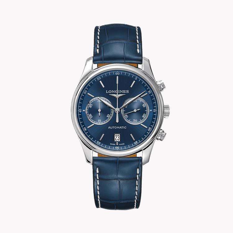 Longines Master collection   L2.629.4.92.0 40mm, Blue Dial, Baton Numerals_1