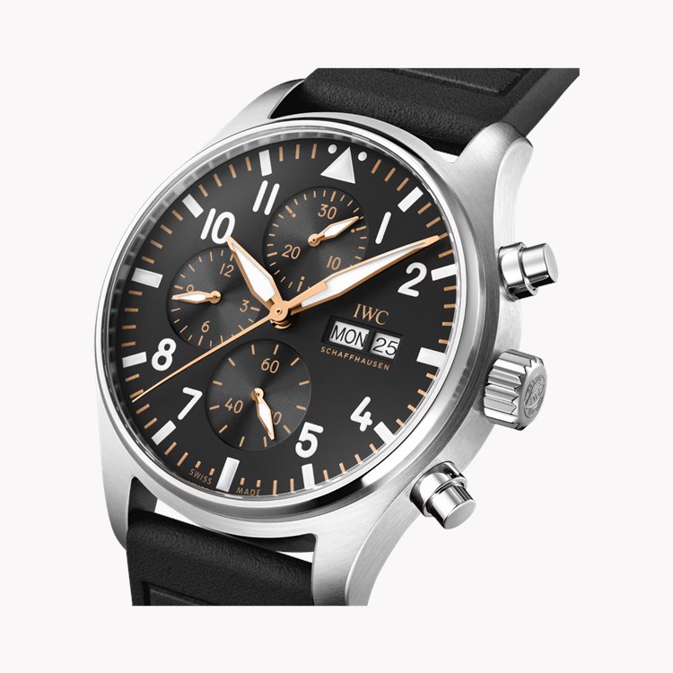 IWC Pilot's Chronograph APXGP 43mm, Black Dial, Arabic/Baton Numerals_3
