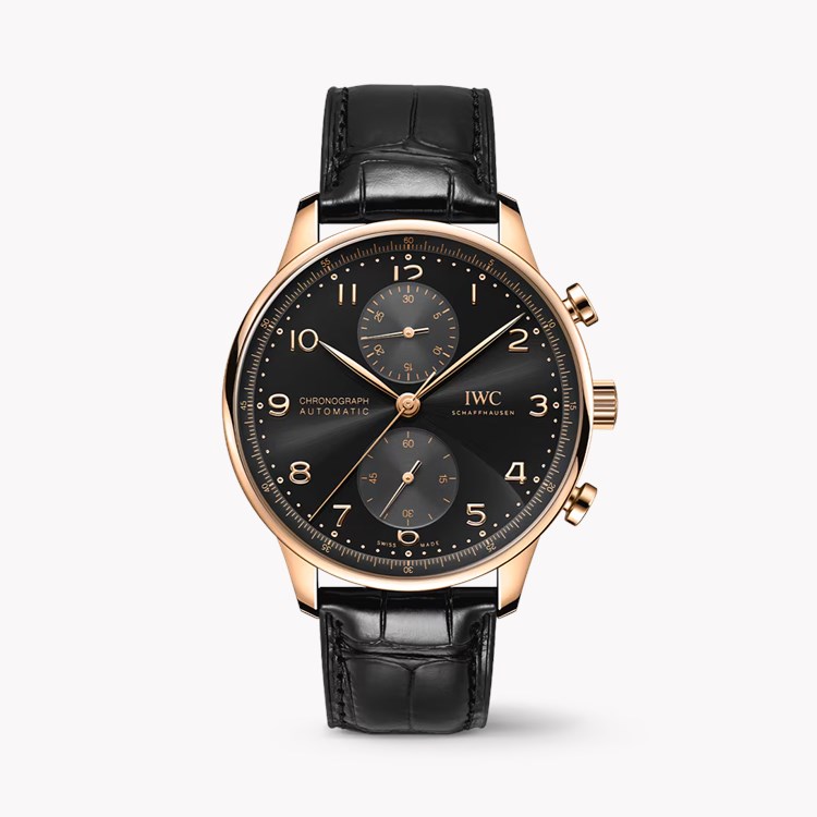 IWC Portugieser Chronograph 41mm, Black Dial, Arabic Numerals_1
