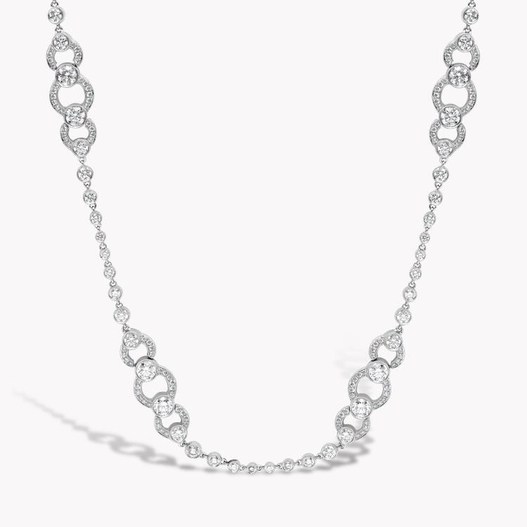 Masterpiece Brilliant Cut Diamond Necklace 15.45CT in Platinum Brilliant Cut_2
