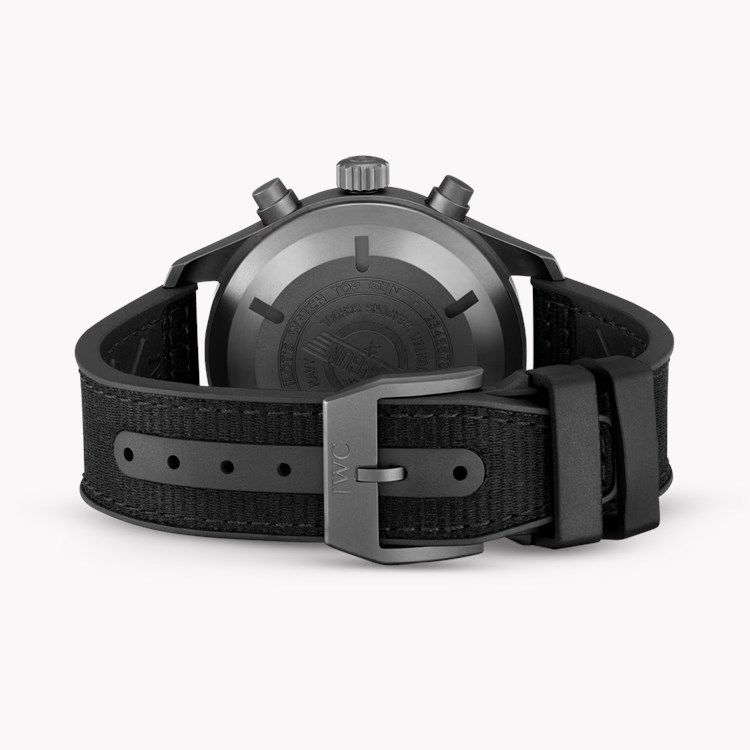 IWC Pilot's Top Gun Double Chronograph 44mm, Black Dial, Arabic Numerals_4