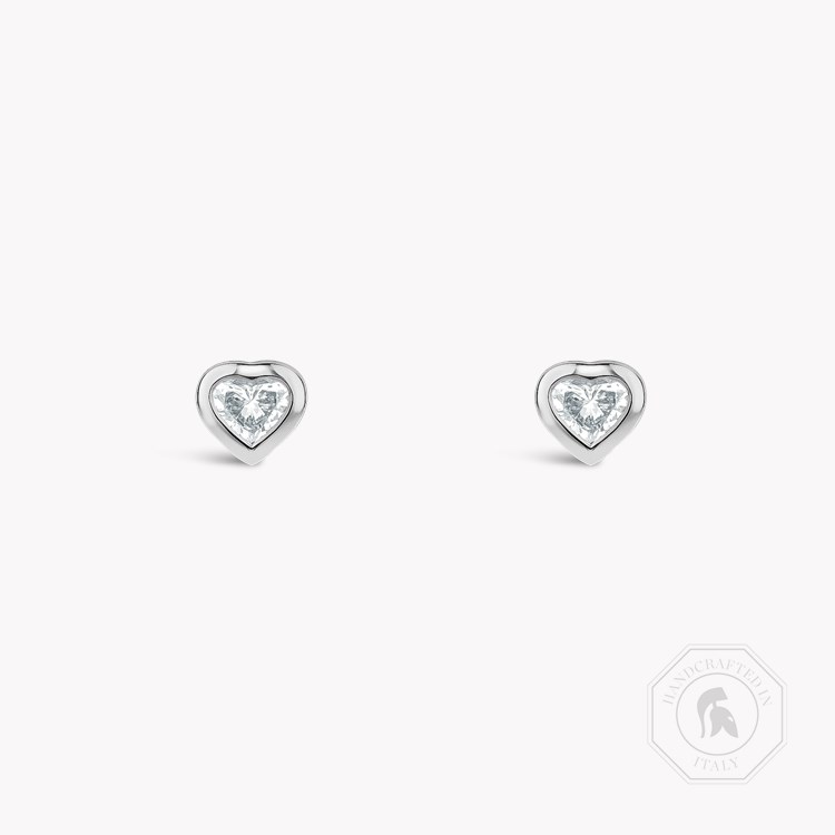 Sundance Diamond Earrings Heartshaped, Rubover Set_1