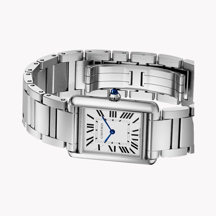 Cartier Tank Must 33.7mm, Silver Dial, Roman Numerals_2