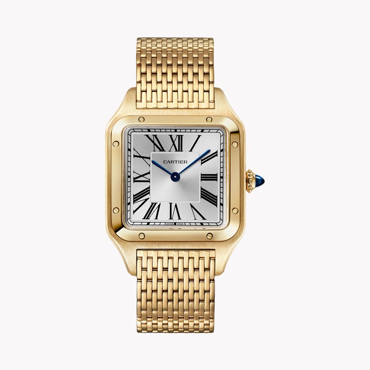 Cartier Santos-Dumont Large, Silver Dial, Roman Numerals_1