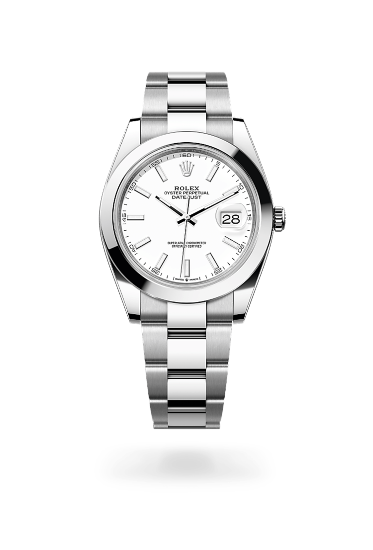 Datejust 41, Oyster, 41 mm, Oystersteel
