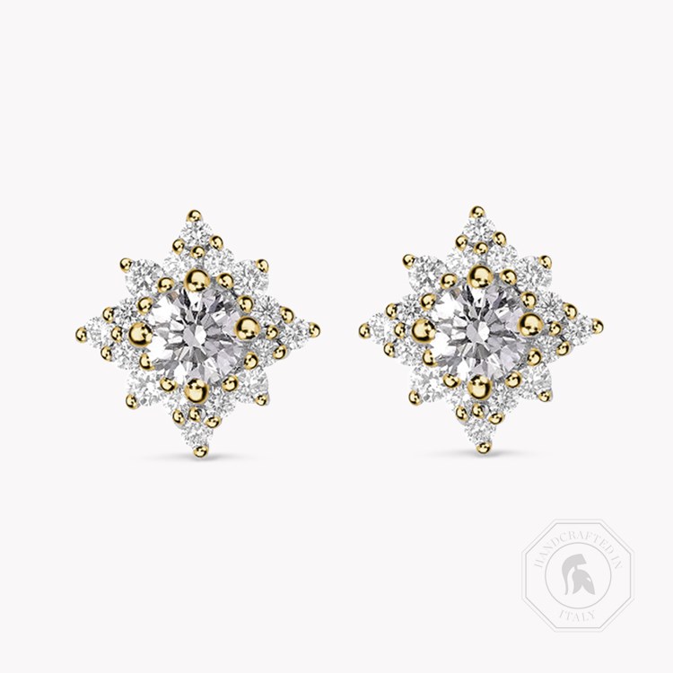 Star Struck Diamond Stud Earrings Brilliant cut, Claw set_1