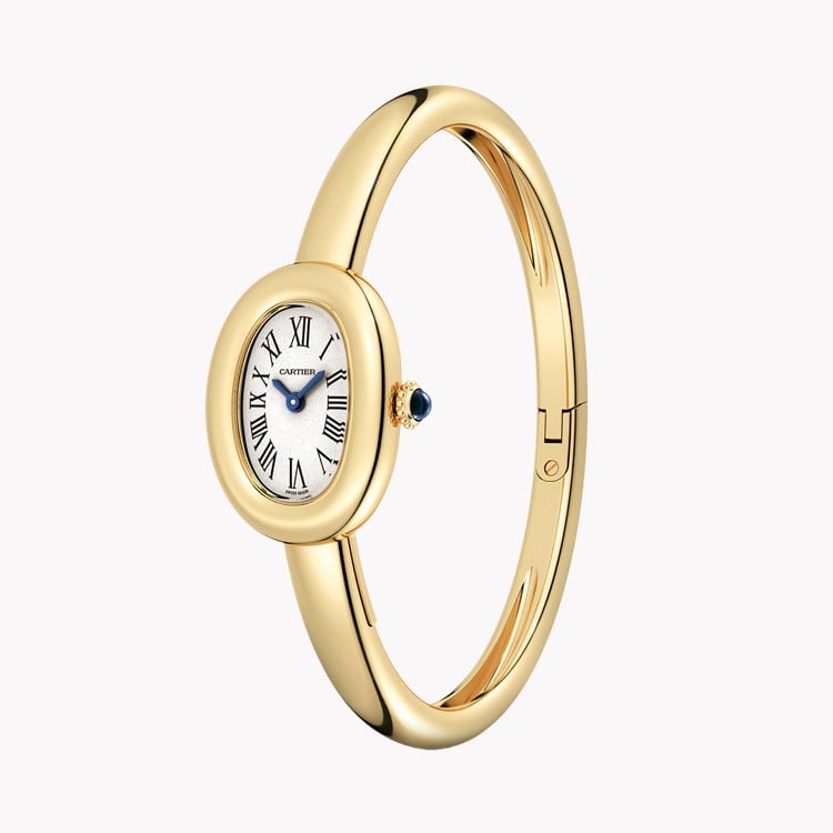 Cartier Baignoire Mini, Silver Roman Numerals_2