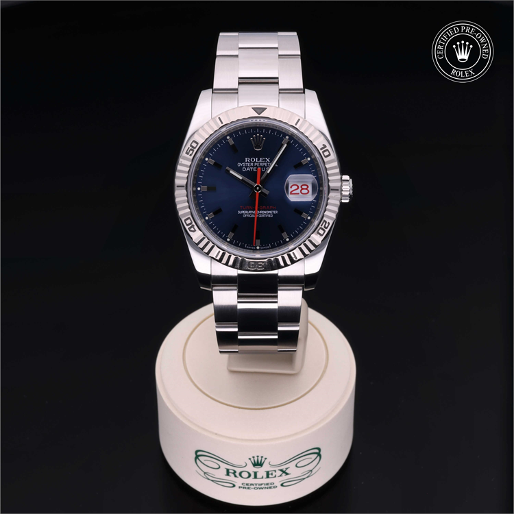 Rolex Datejust Turn-O-Graph 2004, 36mm, Oystersteel and White Gold