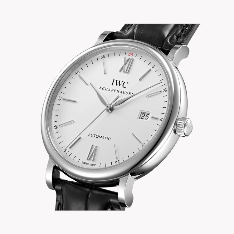 IWC Portofino Automatic 40mm, Silver Dial, Baton Numerals_3