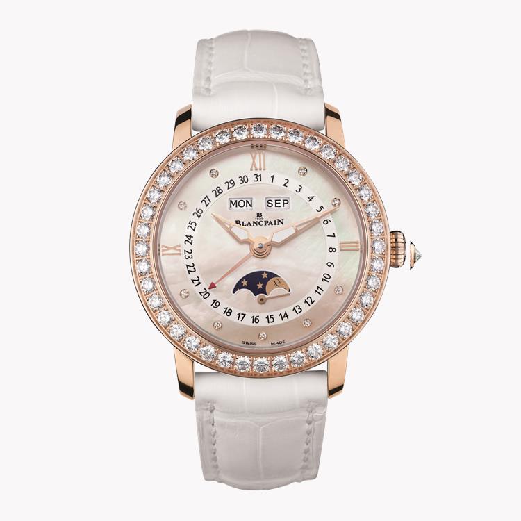 Blancpain Villeret   3663 2954 55B 35mm, Mother of Pearl Dial, Diamond Numerals_1