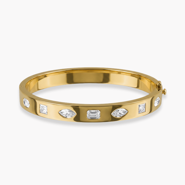 Marquise, Oval, Princess and Emerald Cut Natural Diamond Classic Bangle Marquise, Oval, Princess & Emerald Cut, Gypsy Set_1