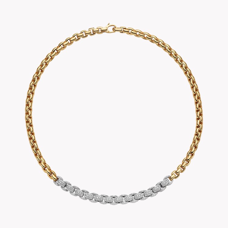 Fope Eka Diamond Necklace Brilliant Cut, Pave Set_1